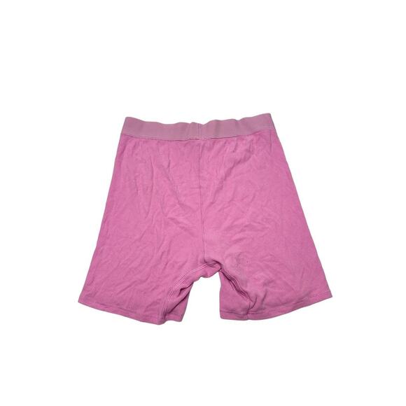 Skims Pink Size Medium Soft Lounge Boxer Style - Picture 2 of 4